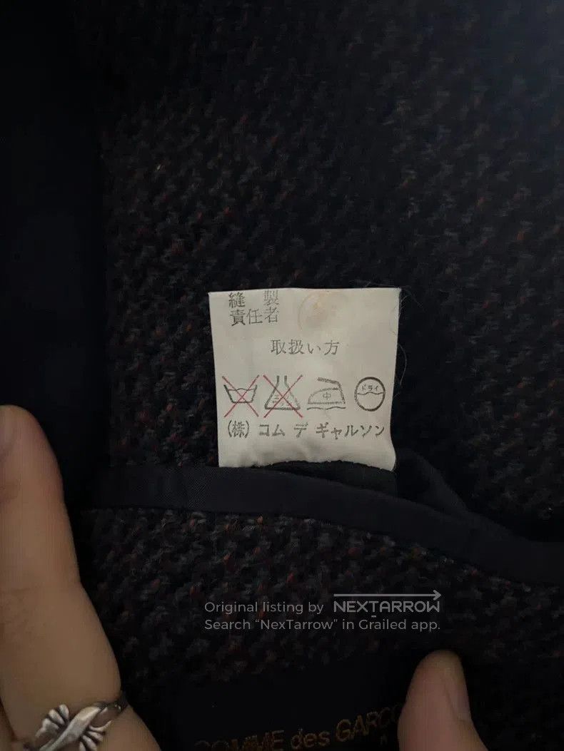 Comme des Garcons COMME des GARCONS 80s Wool Coat Vintage. Size US M / EU 48-50 / 2 - 8 Thumbnail