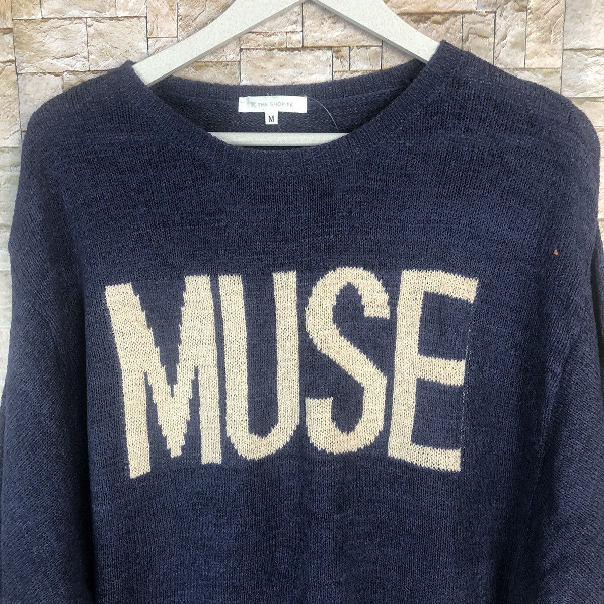 Homespun Knitwear × Japanese Brand MUSE The Shop TK Blue Knitwear #A21 Size M / US 6-8 / IT 42-44 - 5 Thumbnail