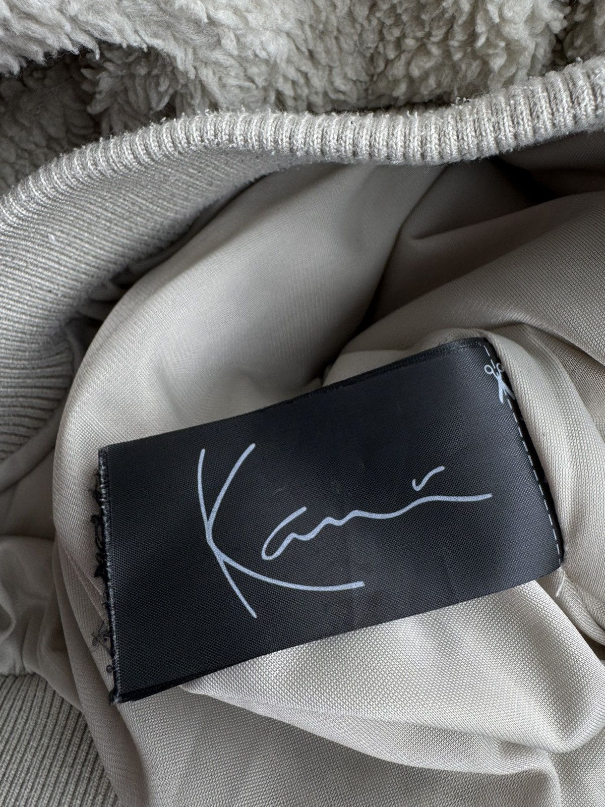 Karl Kani Vintage Karl Kani Beige Heavyweight Sherpa Jacket Size US S / EU 44-46 / 1 - 5 Thumbnail
