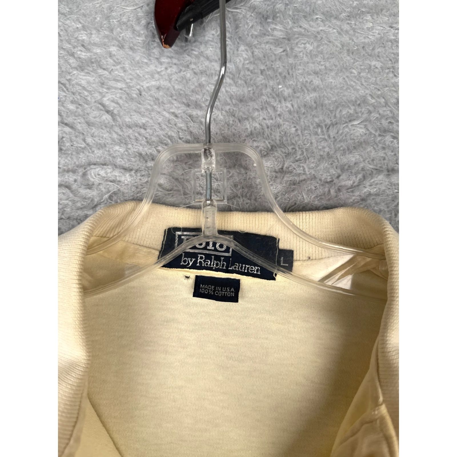 Ralph Lauren VINTAGE Ralph Lauren Polo Shirt Men Large Yellow 100% Cotton Made USA Polo Shirt Mens L Yellow 100% Cotton Polo Ralph Lauren Golf Shirt Vintage Size US L / EU 52-54 / 3 - 7 Thumbnail