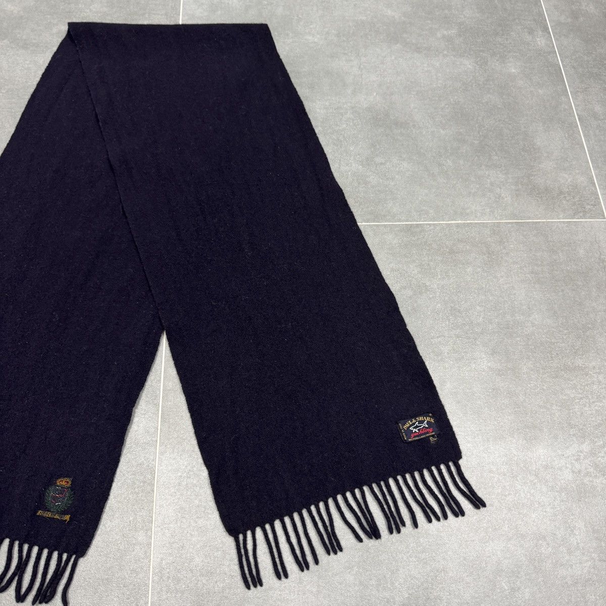 Paul & Shark Paul & Shark Pura Lana Vergine Scarf 160x30 cm Size ONE SIZE - 5 Thumbnail