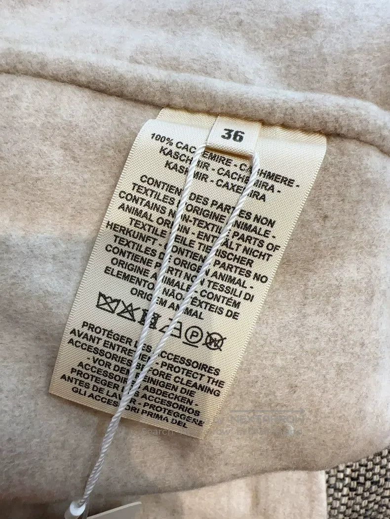Hermes Hermes Oatmeal Cashmere Coat Size XS / US 0-2 / IT 36-38 - 7 Thumbnail