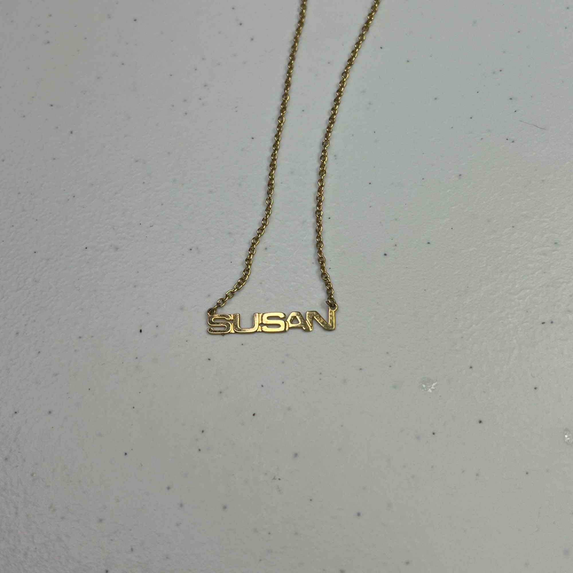 Designer Susan Women's Necklace on Gold Color 14” Alloy Chain Size ONE SIZE - 5 Thumbnail