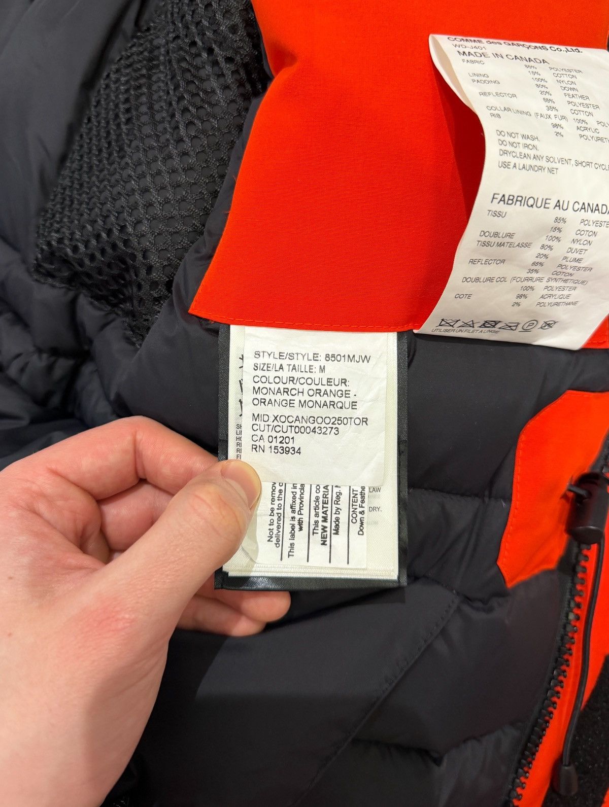 Canada Goose CANADA GOOSE x Junya Watanabe Resolute Parka Down Jacket M Size US M / EU 48-50 / 2 - 15 Thumbnail