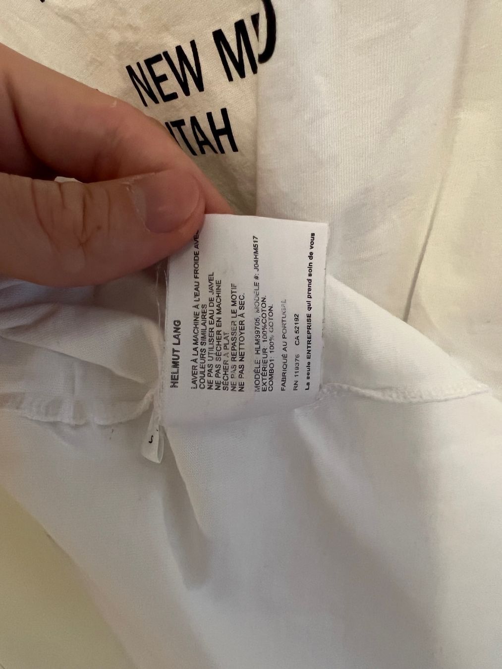 Helmut Lang Helmut Laws T-Shirt Size US S / EU 44-46 / 1 - 8 Thumbnail