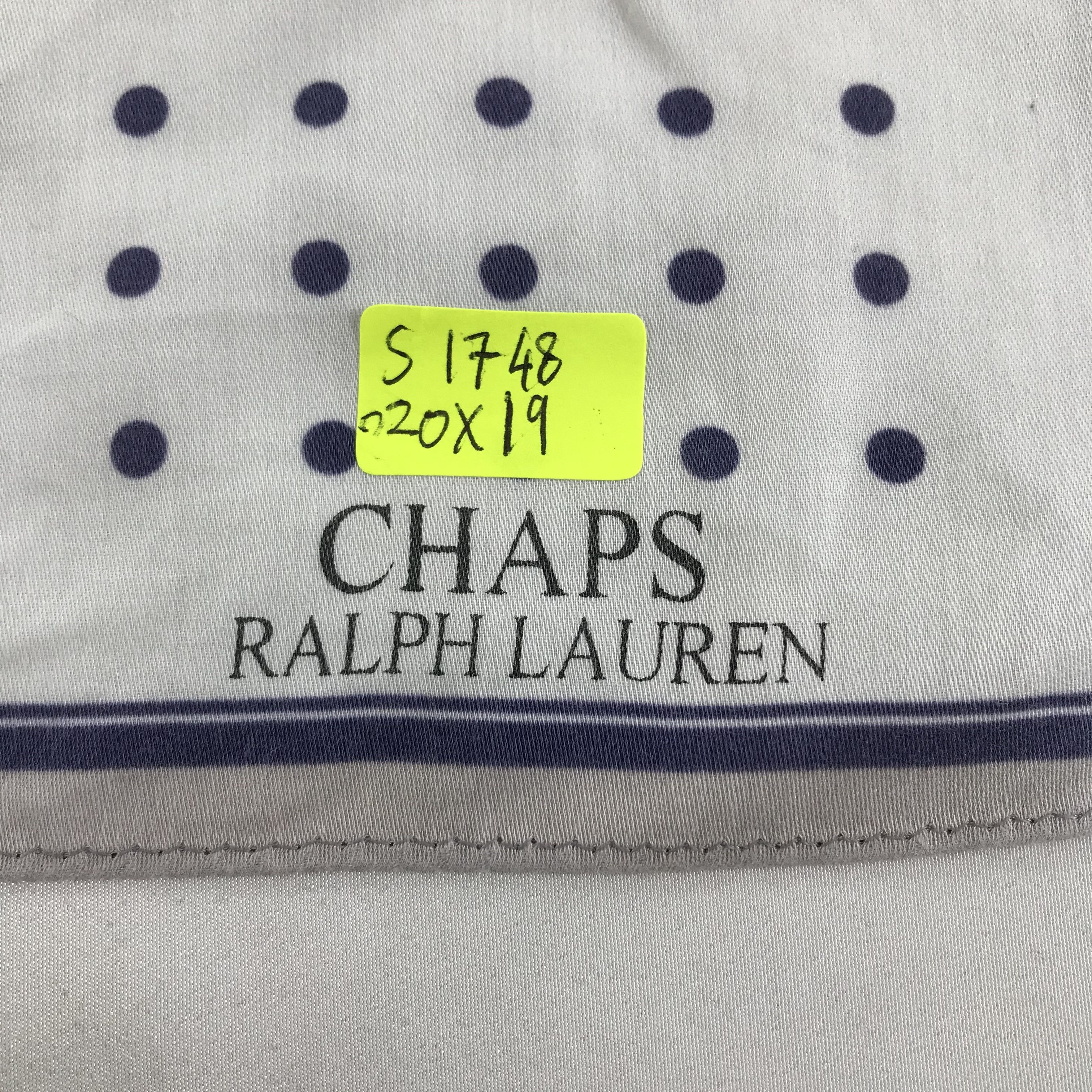 Chaps Ralph Lauren × Vintage Chaps Ralph Lauren Bandana / Handkerchief/Neckerchief -S1748 Size ONE SIZE - 6 Thumbnail