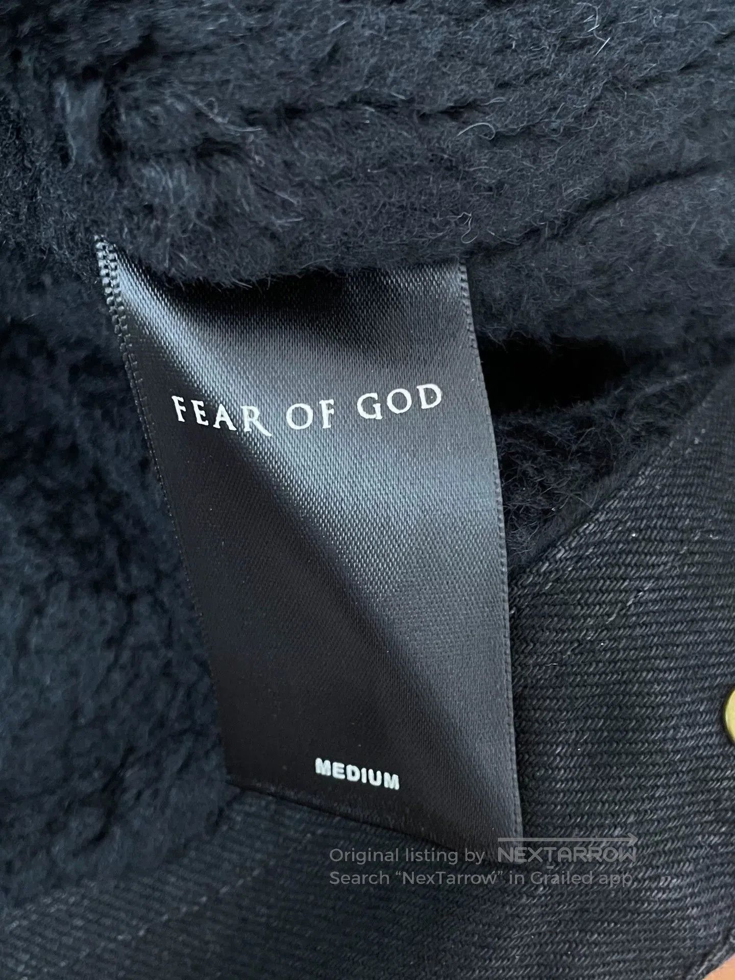 Fear of God Fear of God 5th Heavy Lamb Wool Denim Jacket. Size US M / EU 48-50 / 2 - 4 Thumbnail