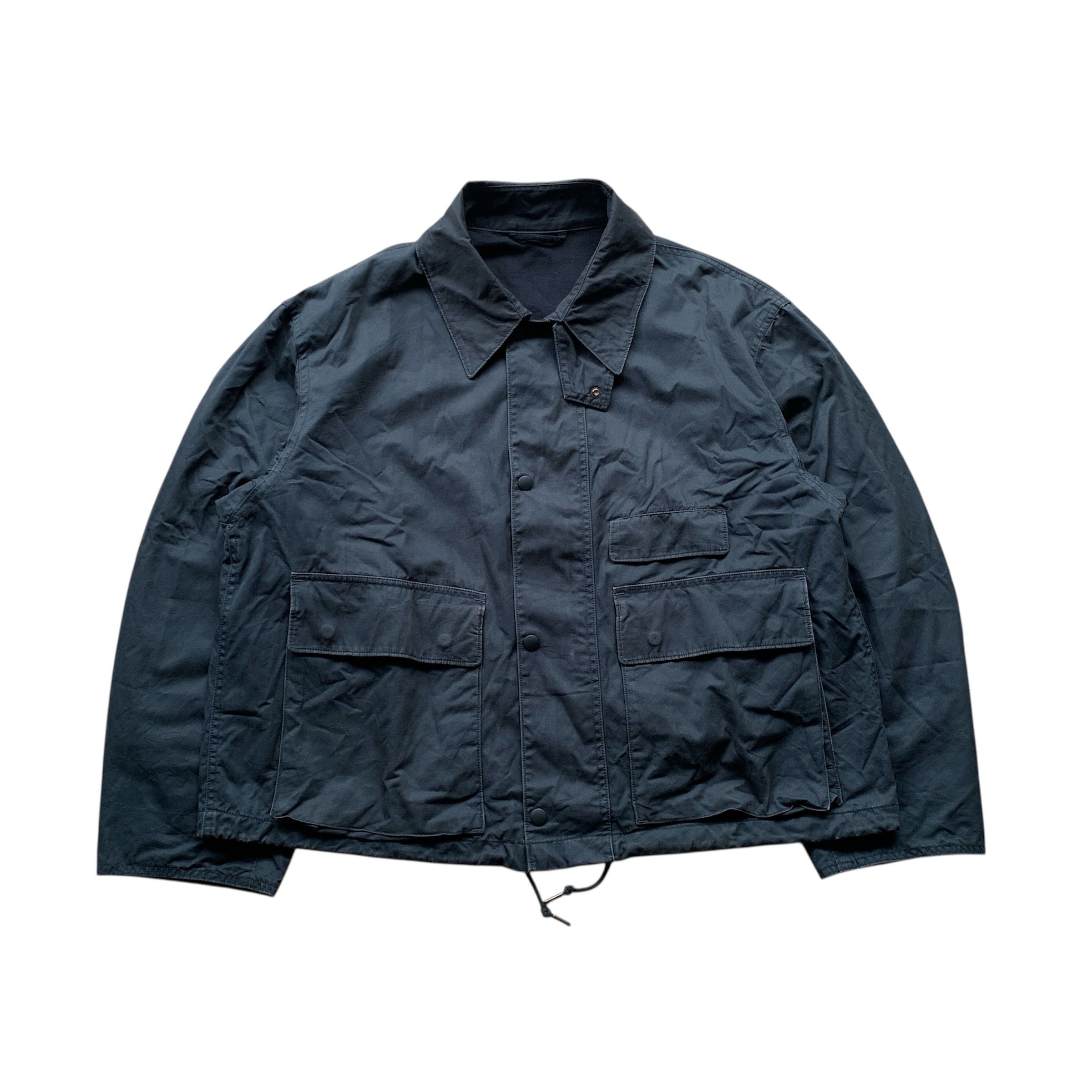 Lemaire Lemaire - SS19 Dry Silk Blouson (Navy / 44) | Grailed