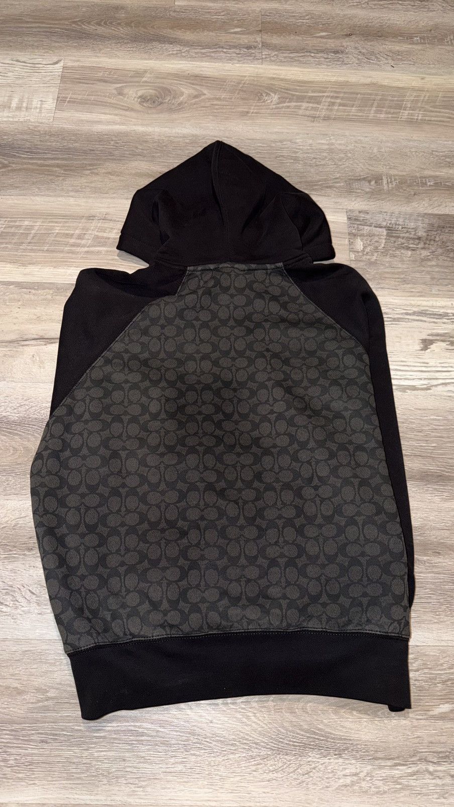 Coach Coach Black and grey Logo Hoodie Size US M / EU 48-50 / 2 - 2 Thumbnail