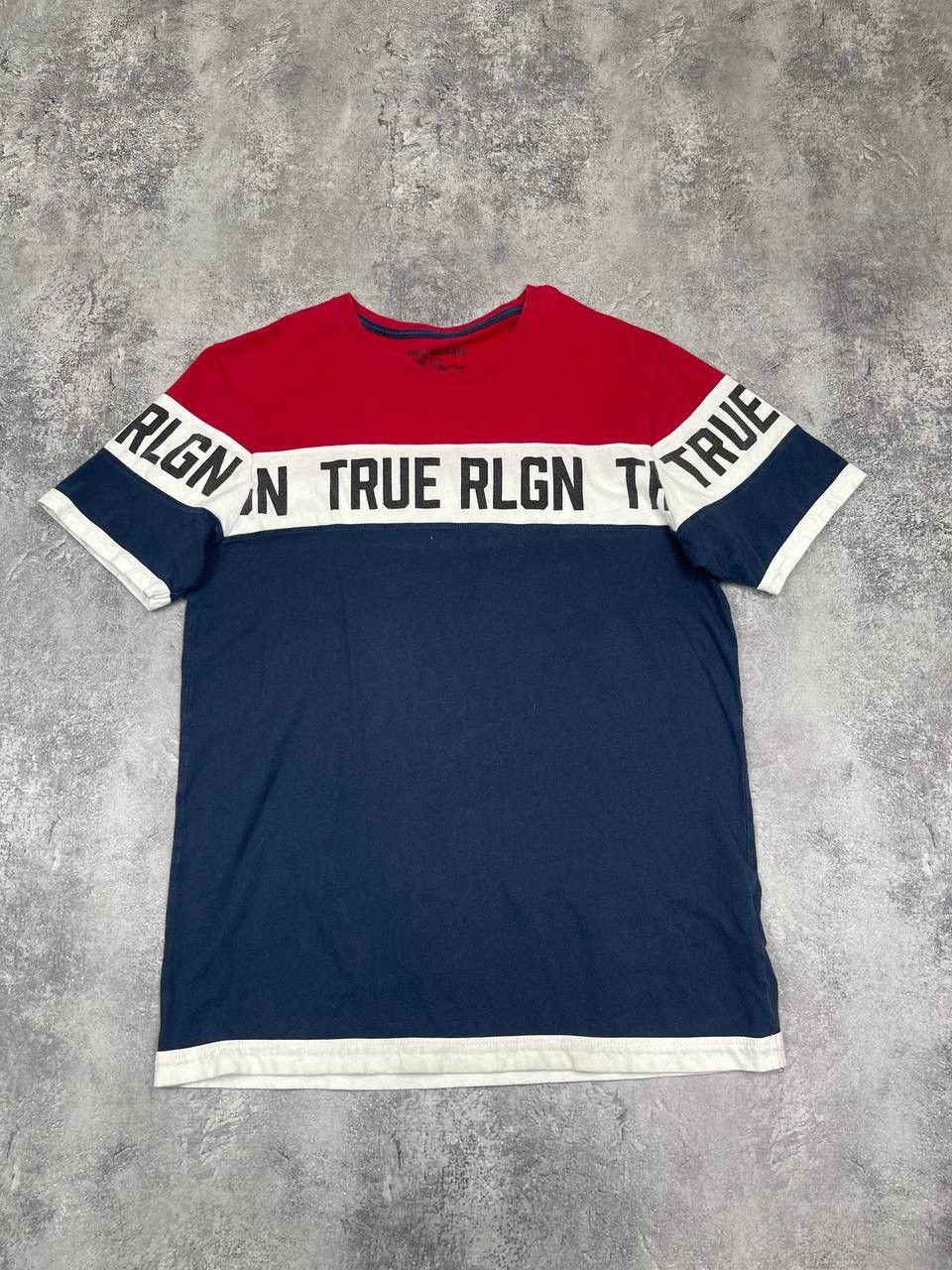 True Religion True Religion Men T-Shirt Red Navy Size S Size US S / EU 44-46 / 1 - 1 Thumbnail