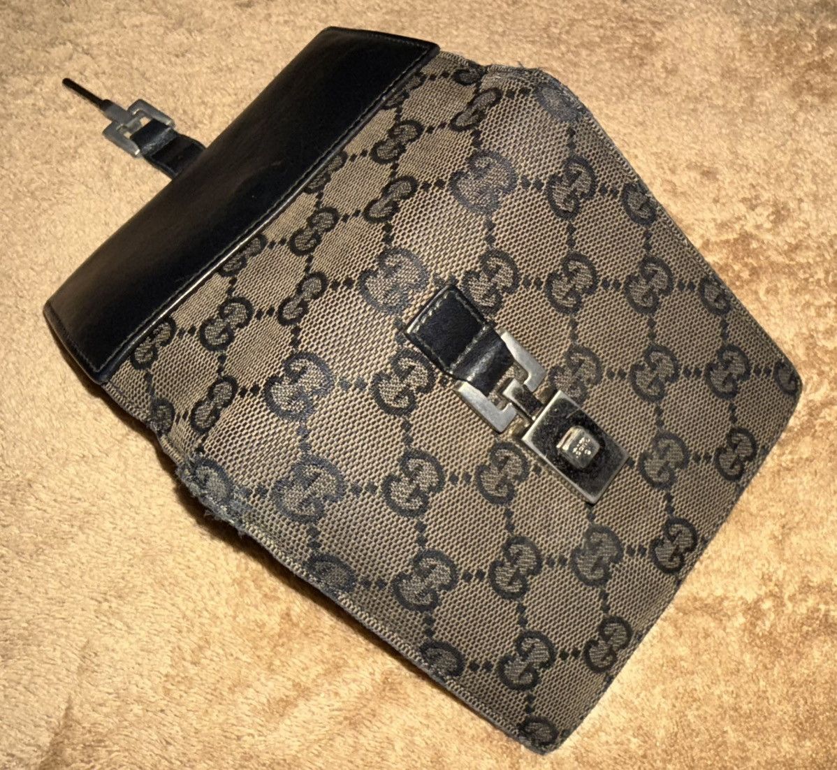 Gucci Vintage GUCCI “Jackie” monogram wallet! Unisex, VVGC genuine Size ONE SIZE - 6 Thumbnail