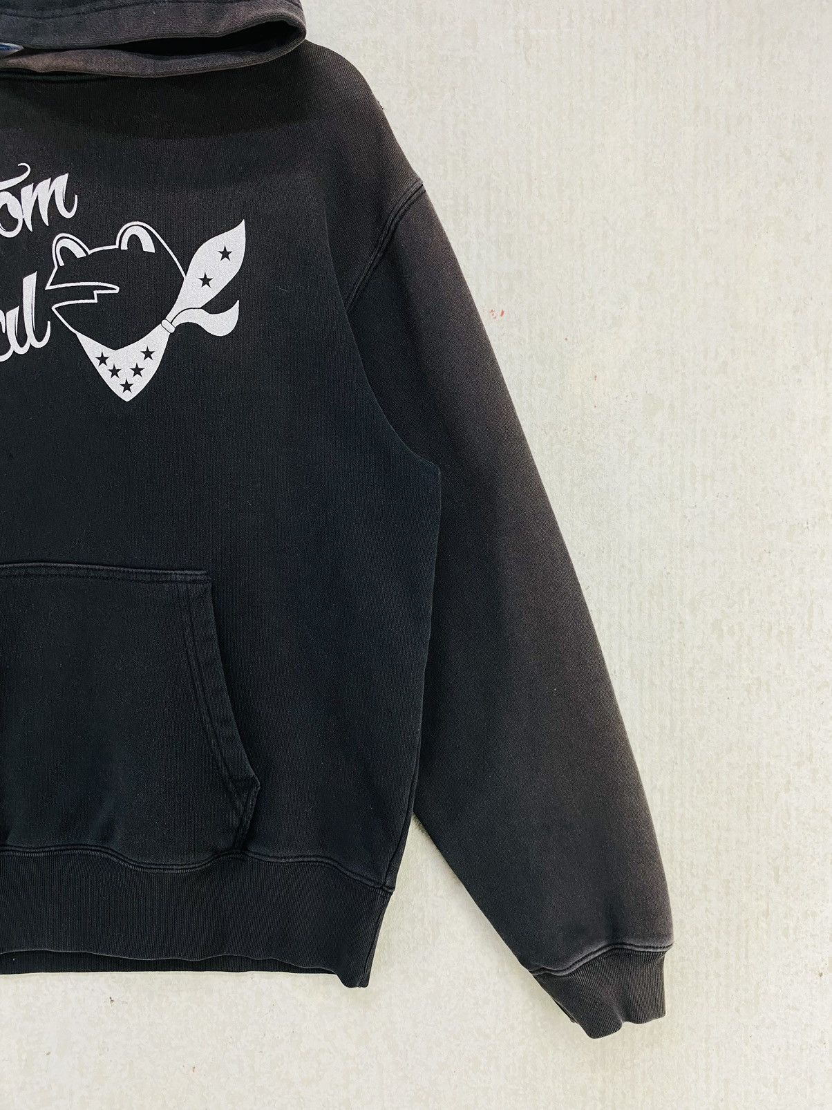 Vintage Vintage Phantom Rider Hoodie Big Logo Spellout Pullover Size US M / EU 48-50 / 2 - 4 Thumbnail