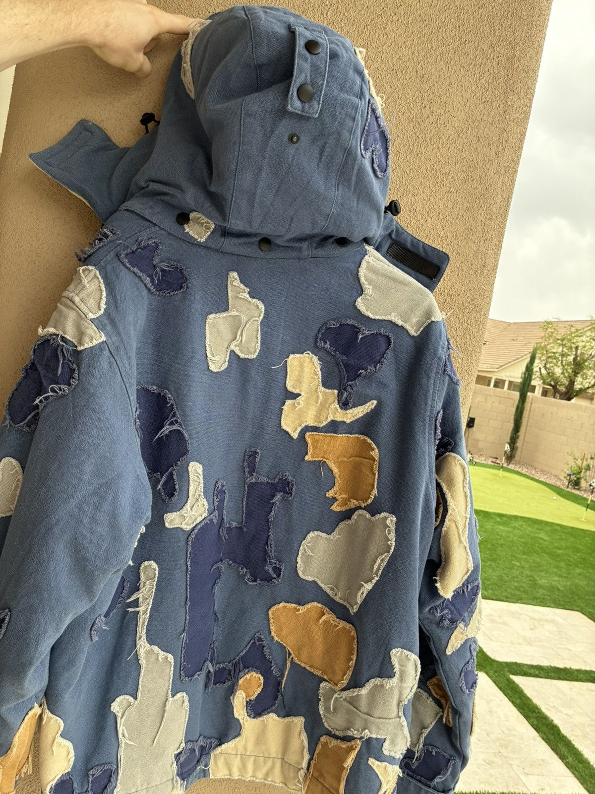 KidSuper Kidsuper Patchwork Canvas Zip-up Size US L / EU 52-54 / 3 - 6 Thumbnail