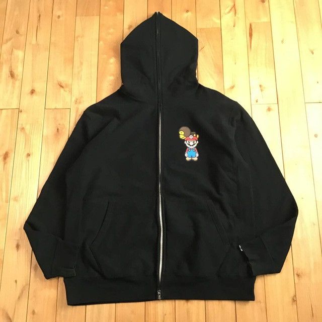 Bape BAPE × Nintendo Mario & Milo full zip hoodie a bathing ape Size US XL / EU 56 / 4 - 2 Thumbnail