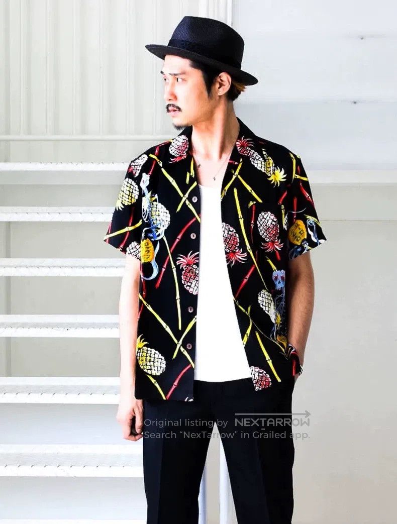 Wacko Maria Wacko Maria 17ss Limited Co-branded Hawaiian Short-sleeved Size US L / EU 52-54 / 3 - 6 Thumbnail