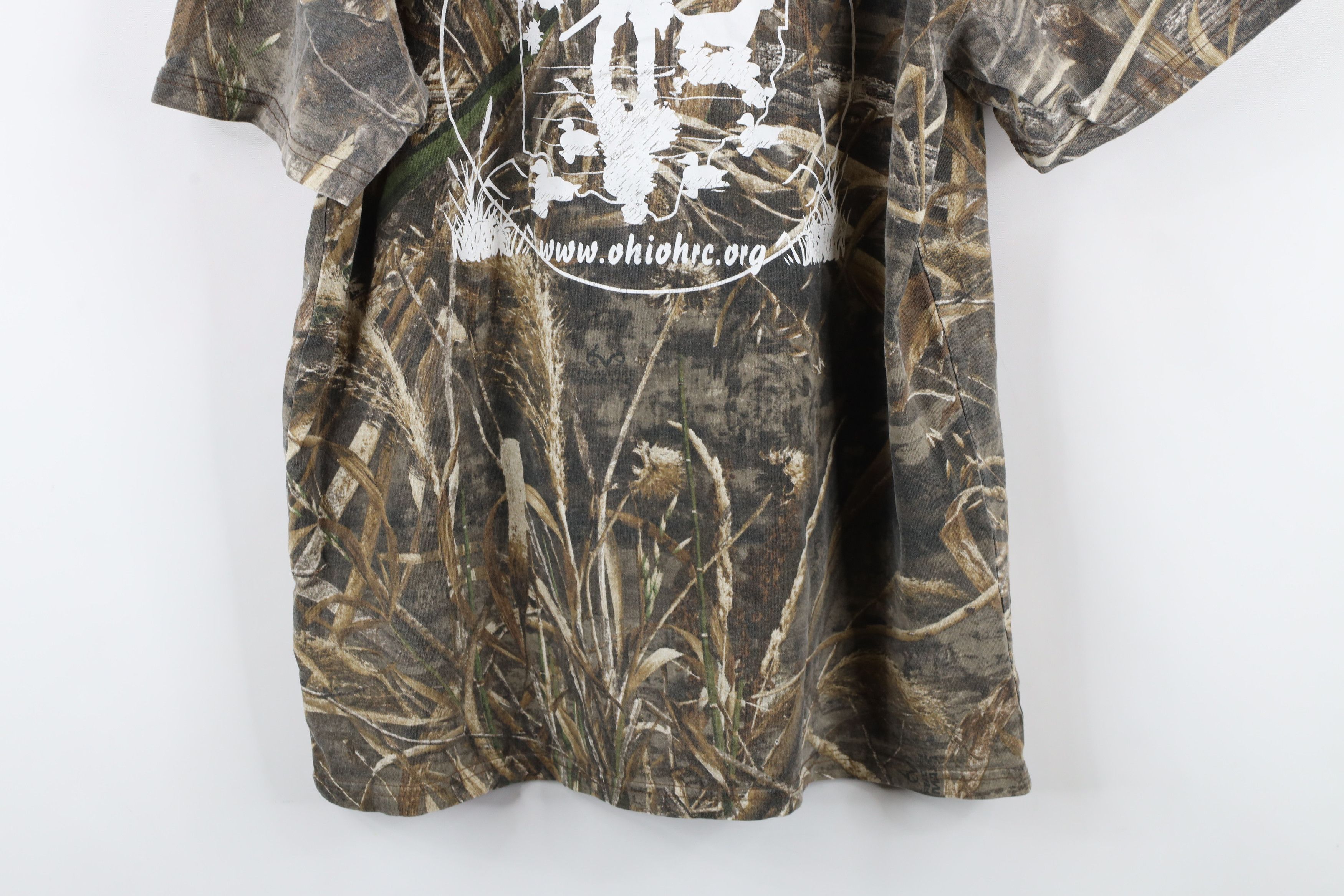 Russell Athletic × Vintage Vintage Russell Athletic Camouflage Short Sleeve T-Shirt Size US L / EU 52-54 / 3 - 10 Thumbnail