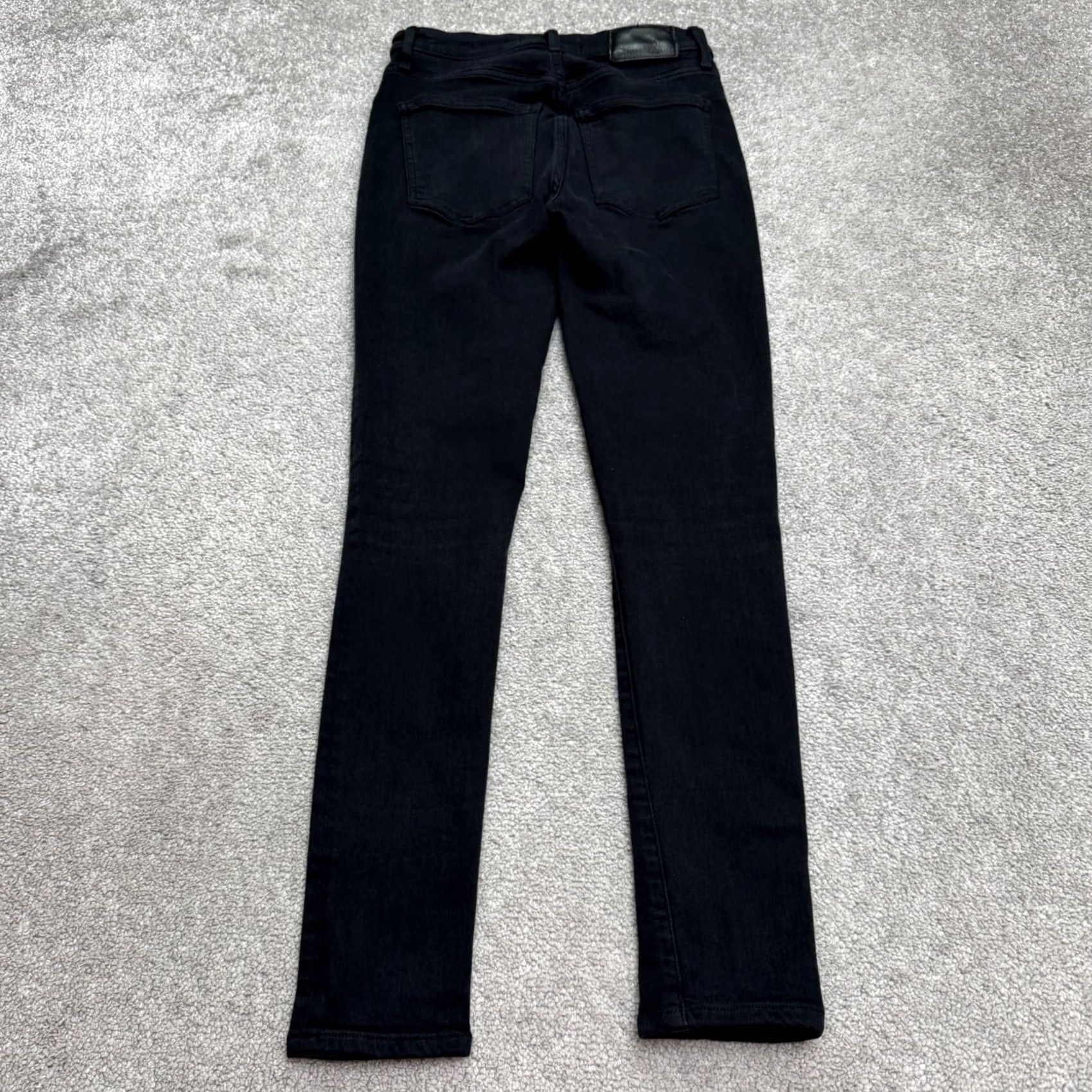 Aritzia Denim Forum The Lola High Rise Skinny Jeans Women 26 Black Stretch Size 26" / US 2 / IT 38 - 2 Thumbnail