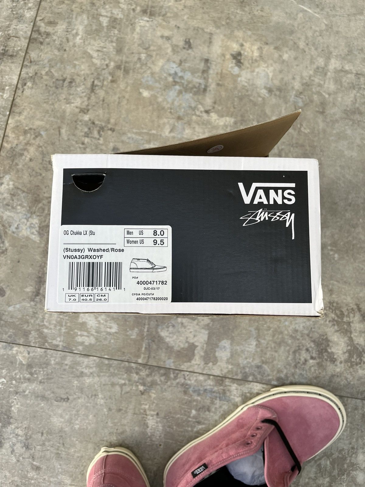 Stussy × Vans 2017 Stussy x Vans Chukka Lx Size US 8 / EU 41 - 7 Thumbnail