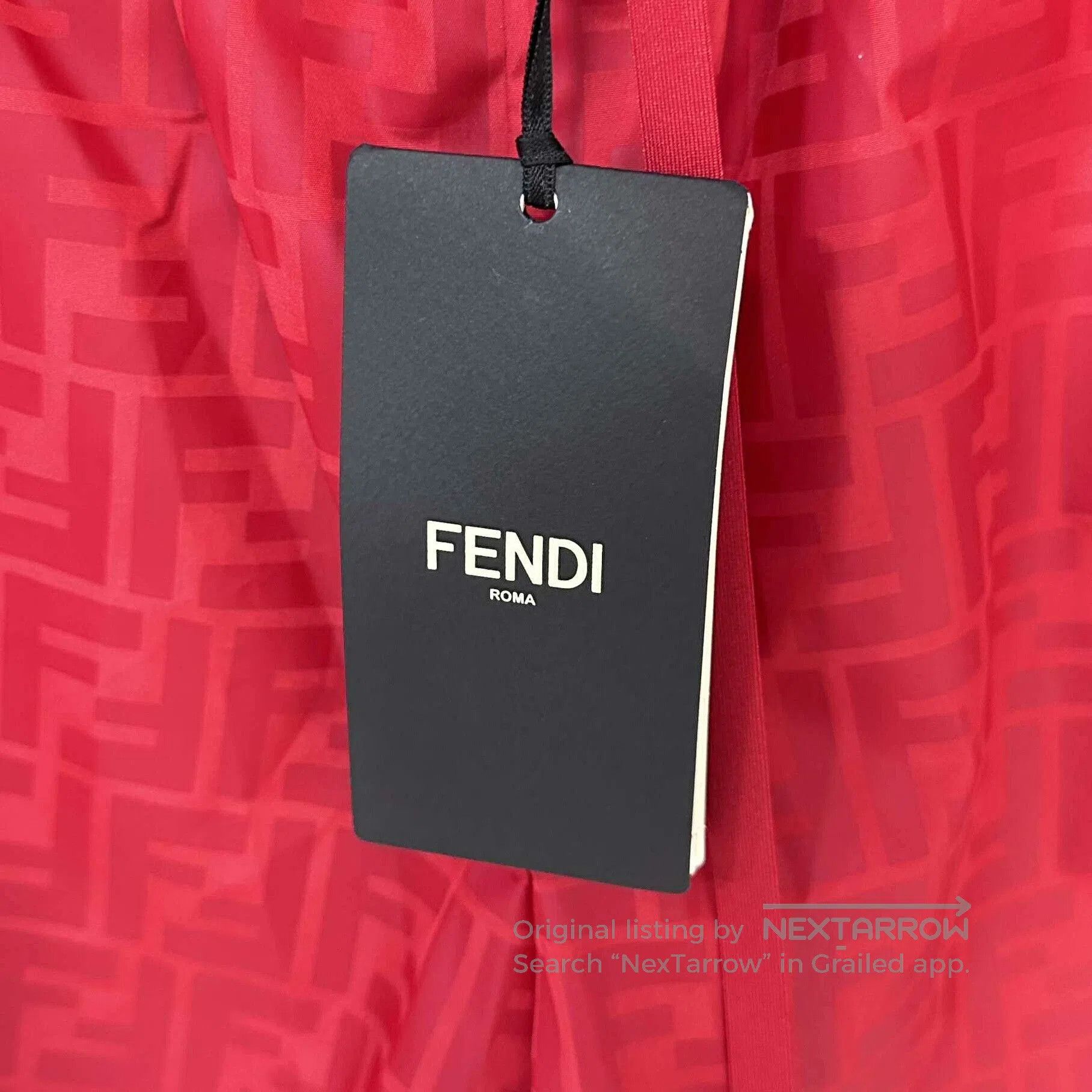 Fendi FENDI All-over Logo Print Shorts. Size US 28 / EU 44 - 5 Thumbnail