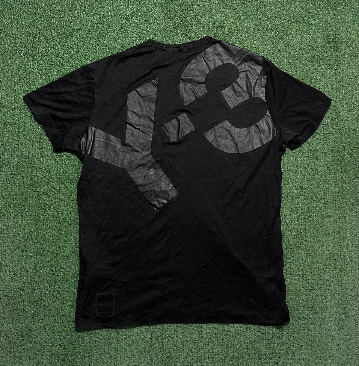 Y-3 Adidas x Y-3 By Yohji Yamamoto Tee Vintage Black Size US M / EU 48-50 / 2 - 1 Thumbnail
