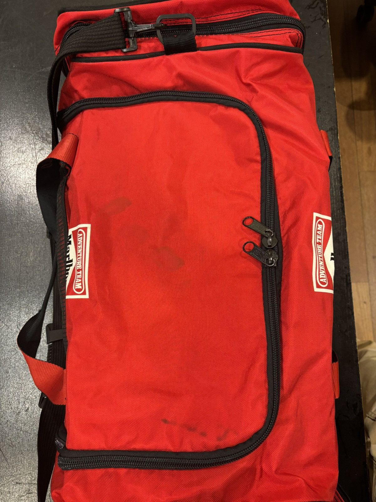 Marlboro Adventure Team Marlboro Adventure Team Duffle Bag - Red Size ONE SIZE - 4 Thumbnail