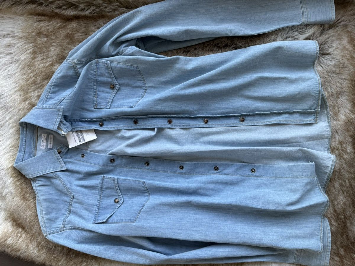 Brunello Cucinelli Leisure fit Denim shirt Size US S / EU 44-46 / 1 - 1 Thumbnail