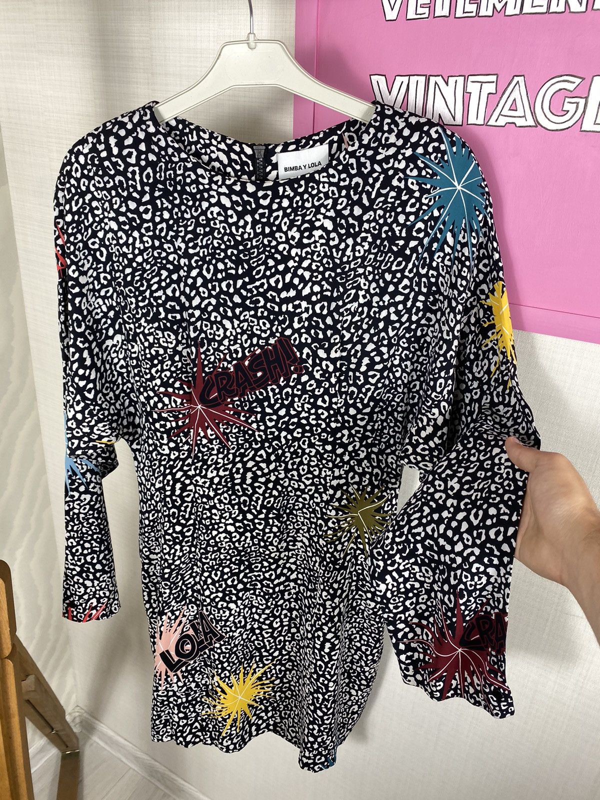 BIMBA Y LOLA Bimba Y Lola Pop Art Leopard Dress Size S / US 4 / IT 40 - 5 Thumbnail