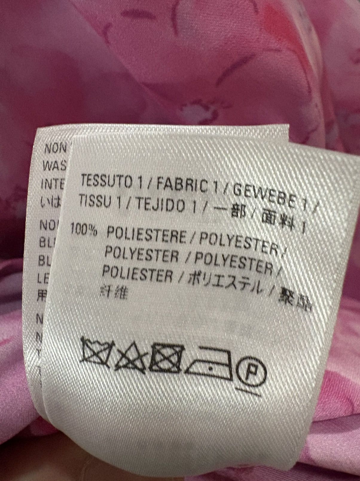 Balenciaga Balenciaga Pink Watercolor Print Dress – Elegant&Rare Piece Size S / US 4 / IT 40 - 8 Thumbnail