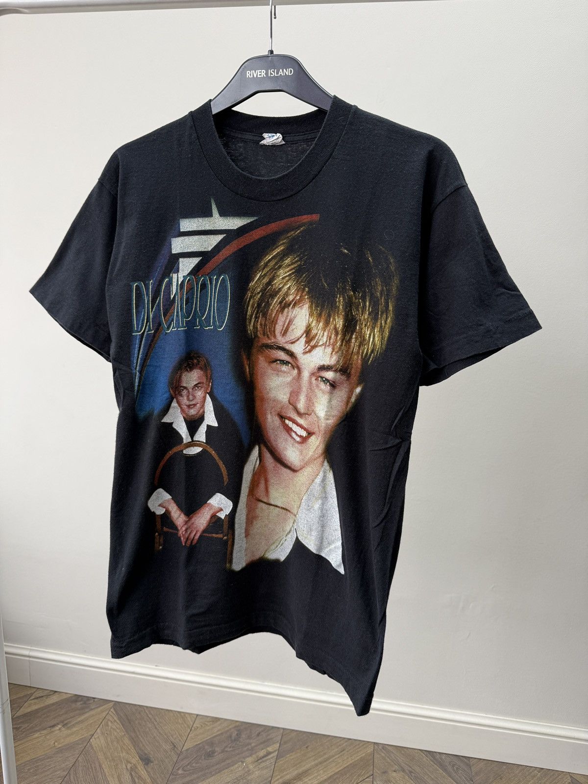 Other Vintage 90's Leonardo DiCaprio Parking Lot Portrait Tee Size US M / EU 48-50 / 2 - 3 Thumbnail