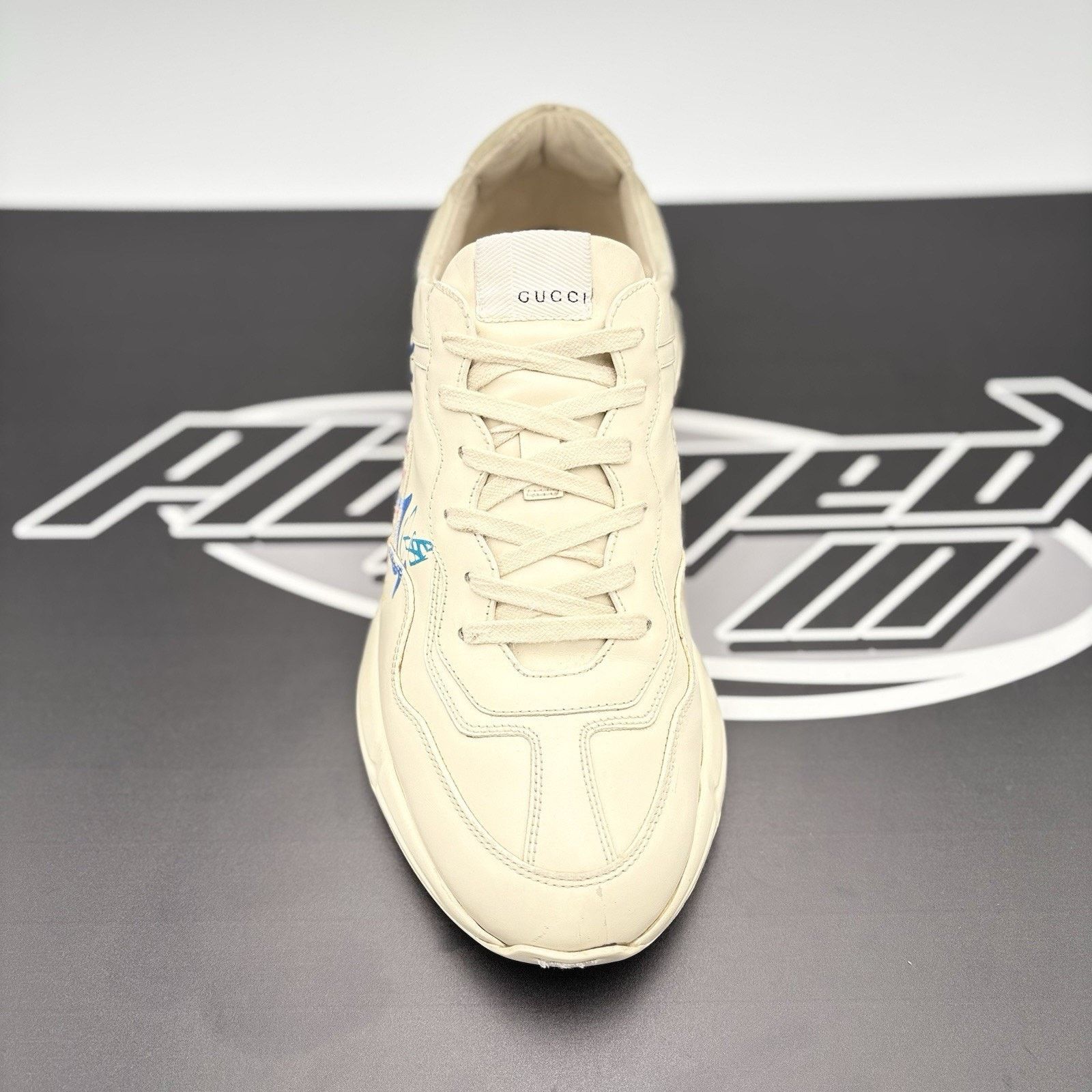 Gucci Gucci Rhyton GG ‘ Hawaii Ivory Multi ’ | GOOD CONDITION! Size US 9.5 / EU 42-43 - 5 Thumbnail