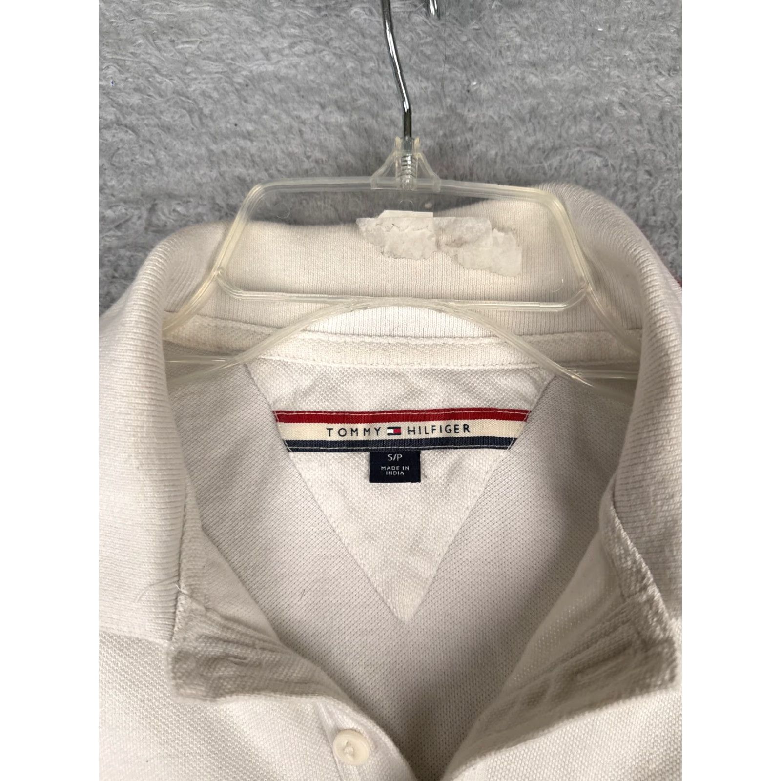 Tommy Hilfiger Tommy Hilfiger Polo Shirt Women Small White 100% Cotton Denim New York City Size S / US 4 / IT 40 - 7 Thumbnail