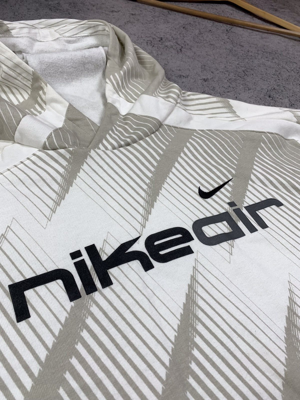 Vintage Nike AIR Vintage Mens Hoodie Jacket White Size XXL Size US XXL / EU 58 / 5 - 4 Thumbnail