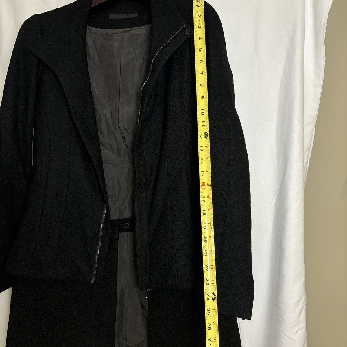 Julius Julius 7 Angora Blend Zipper Coat w/Removable Lower Portion Size US S / EU 44-46 / 1 - 20 Thumbnail