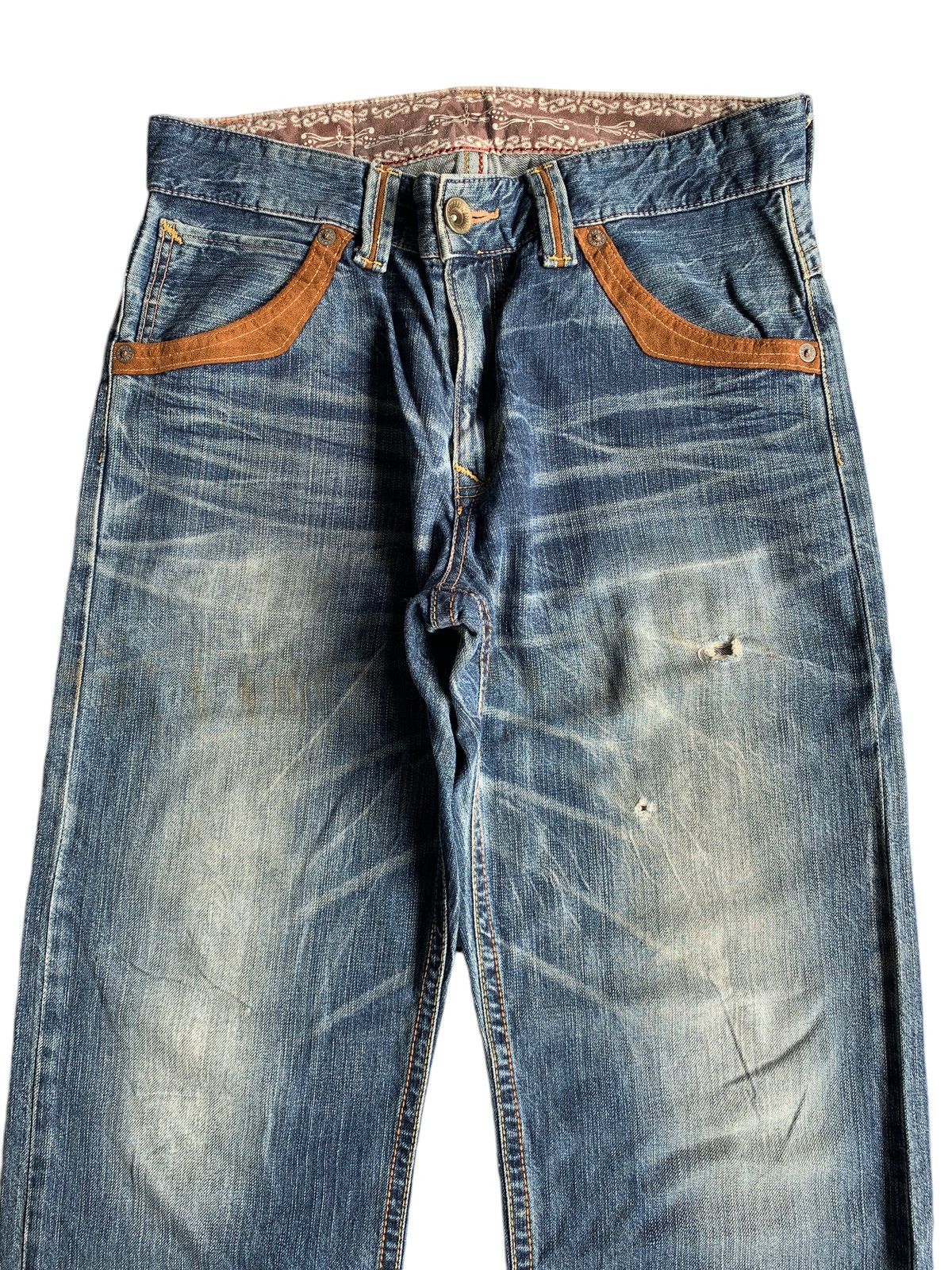 Edwin × If Six Was Nine EDWIN EXCLUSIVE XV NAVAJO STYLE FADED & RUSTY DENIM Size US 33 - 5 Thumbnail