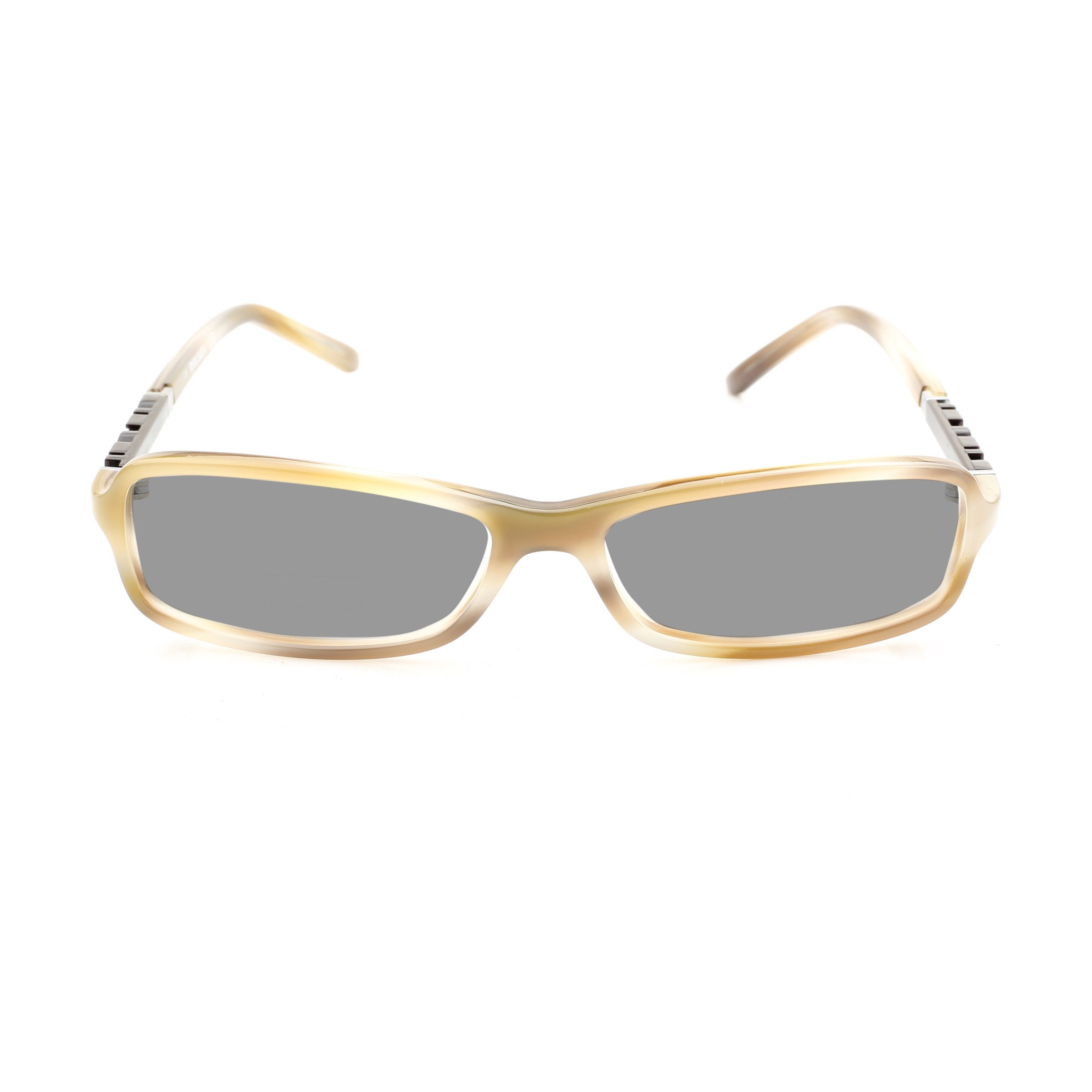 Diesel Diesel '00s Black Signature Tortoise Rectngular Sunglasses Size ONE SIZE - 2 Thumbnail