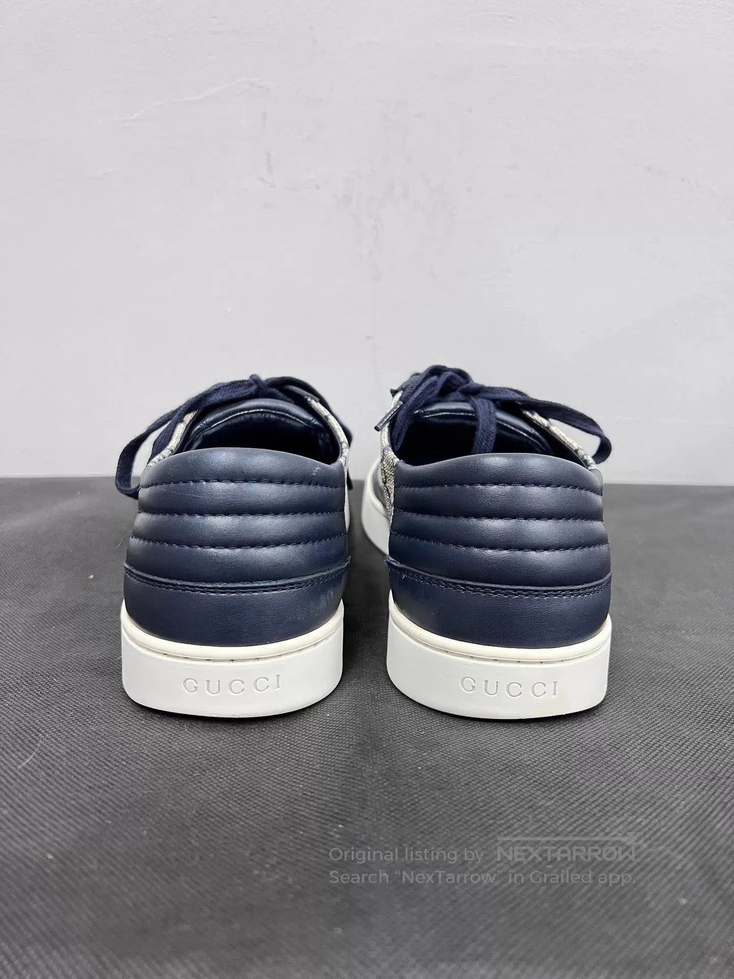 Gucci Blue Low-Top Sneakers Size 9. Size US 9 / EU 42 - 3 Thumbnail