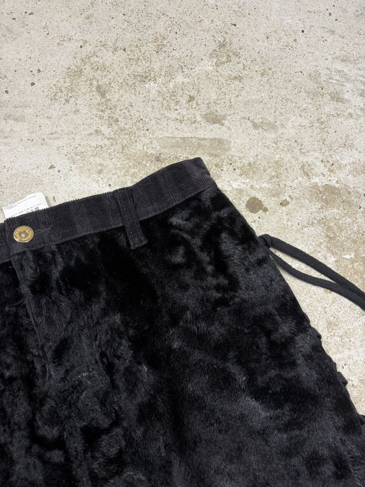 Dolce & Gabbana Vintage Dolce & Gabbana Fur Lace Up Mini Skirt Corset Size 27" / US 4 / IT 40 - 5 Thumbnail