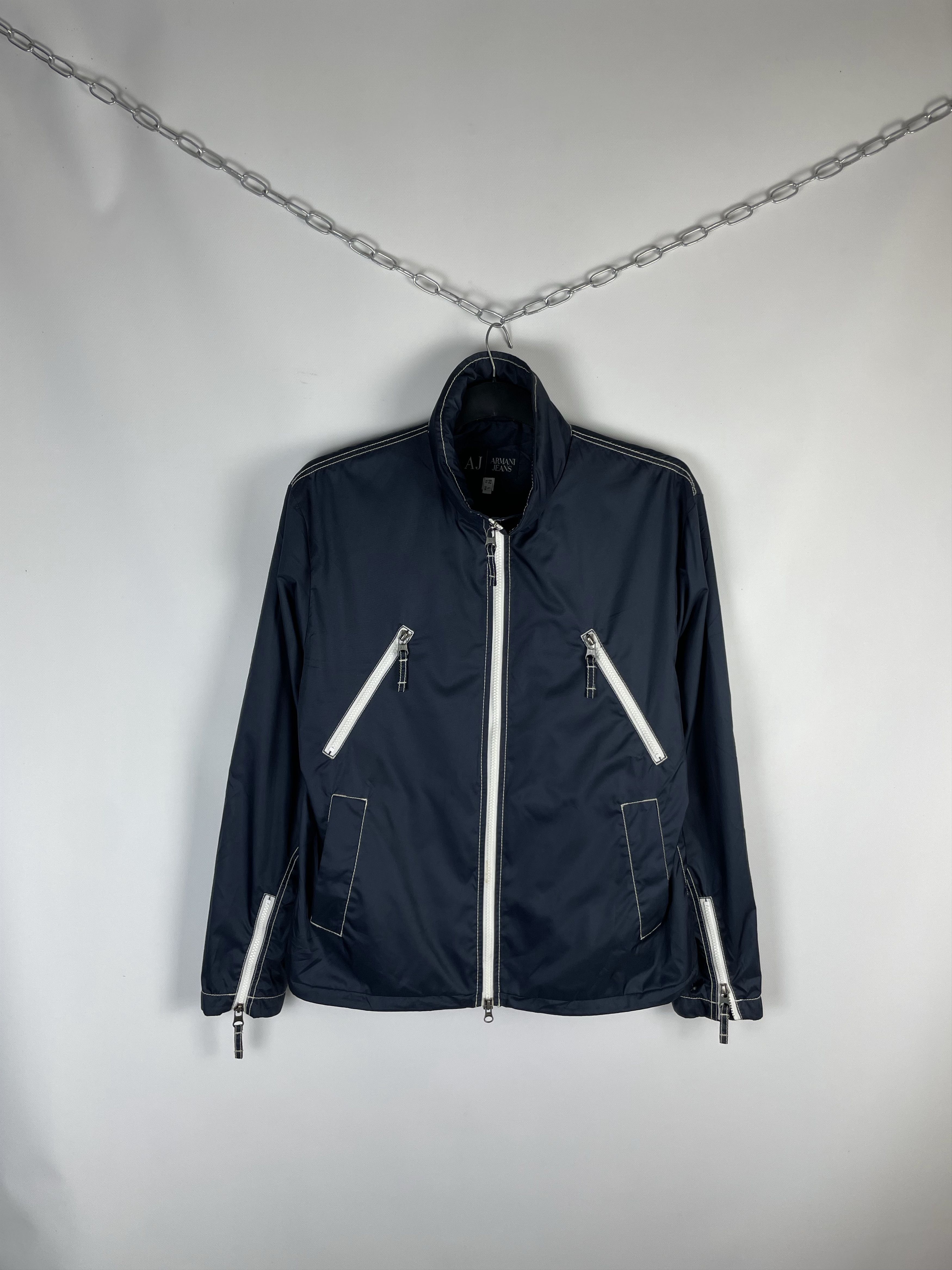Emporio Armani × Vintage Armani Jeans jacket Size US L / EU 52-54 / 3 - 1 Thumbnail