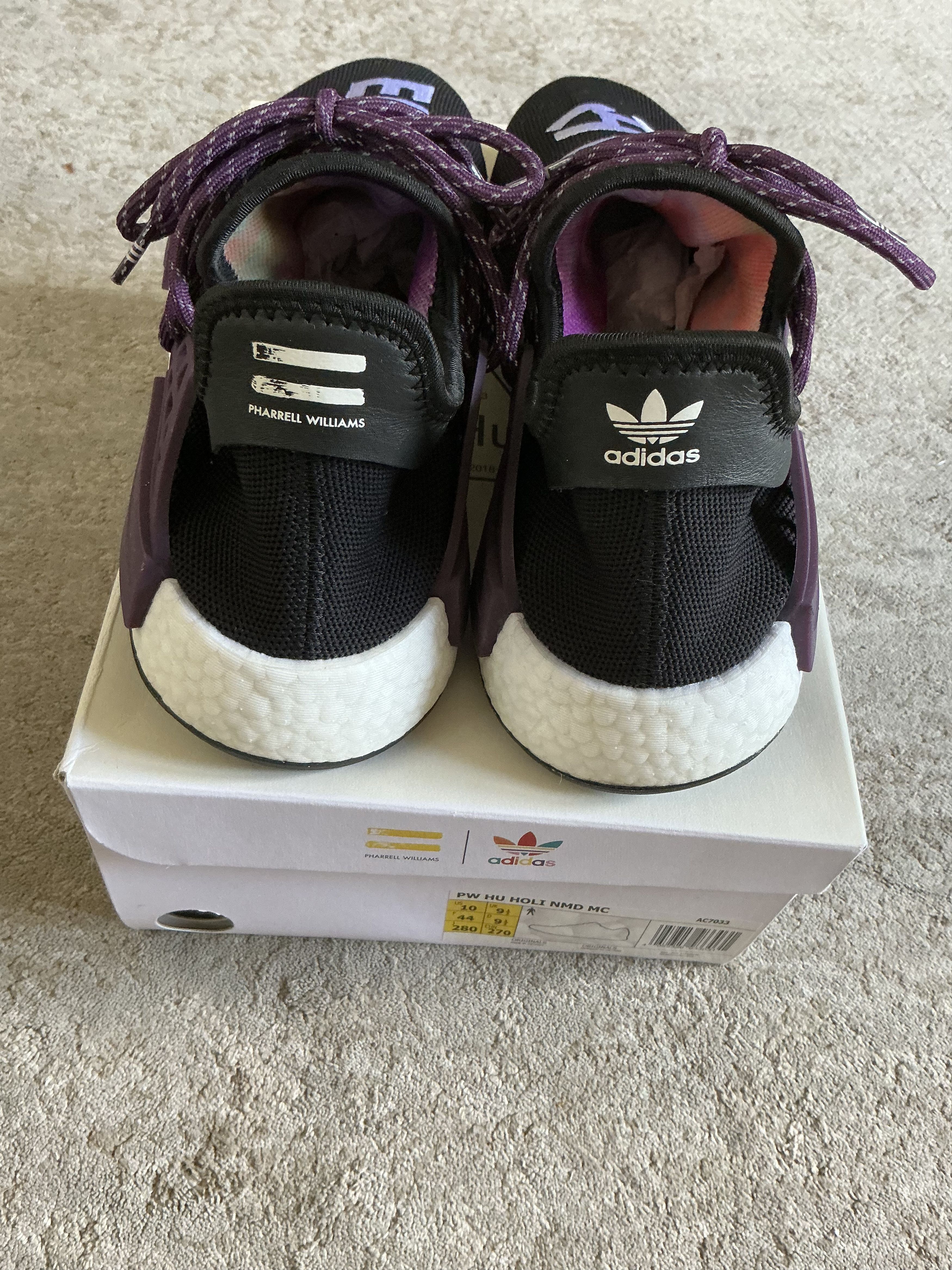 Adidas × Pharrell Adidas x Pharrell HU HOLI NMD MC 2018 trainers Size US 10 / EU 43 - 2 Thumbnail