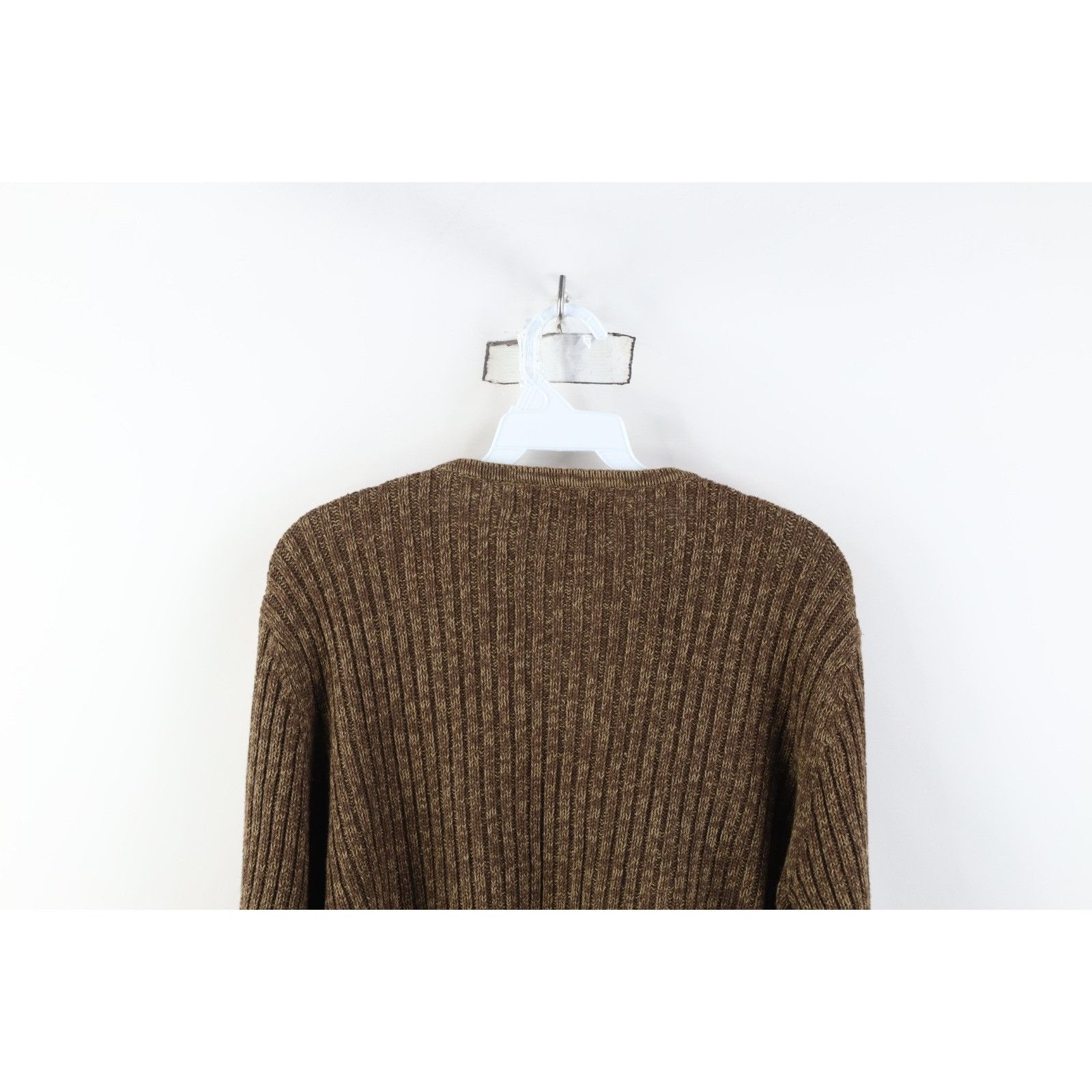 Vintage Vintage 90s Christmas Santa Snowflake Knit Cardigan Sweater Size L / US 10 / IT 46 - 14 Thumbnail