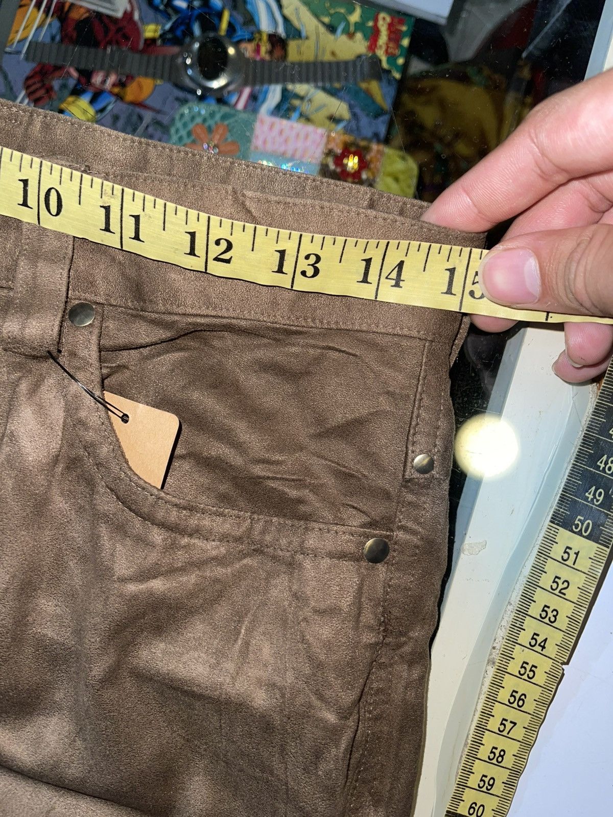 Issey Miyake ISSEY MIYAKE SUEDE PANTS Size US 30 / EU 46 - 5 Thumbnail