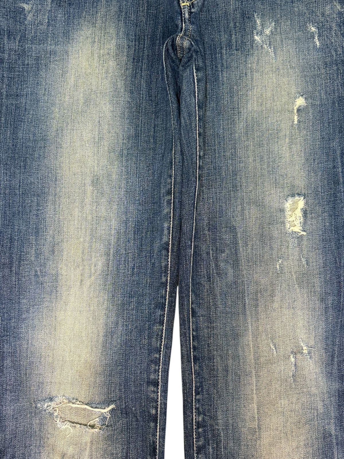 Diesel Vintage Diesel Getlegg Faded Wash Distressed Jeans Size 26" / US 2 / IT 38 - 3 Thumbnail