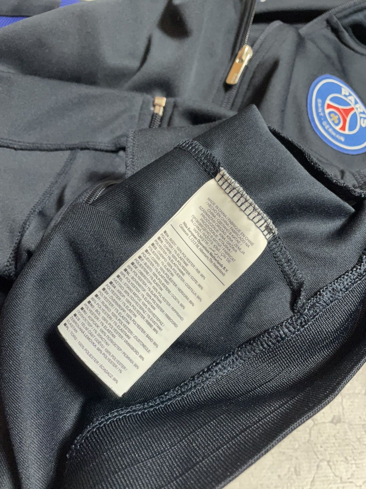 Nike Nike Paris Saint Germain Football Track Top Jacket PSG Y2K Size US M / EU 48-50 / 2 - 9 Thumbnail
