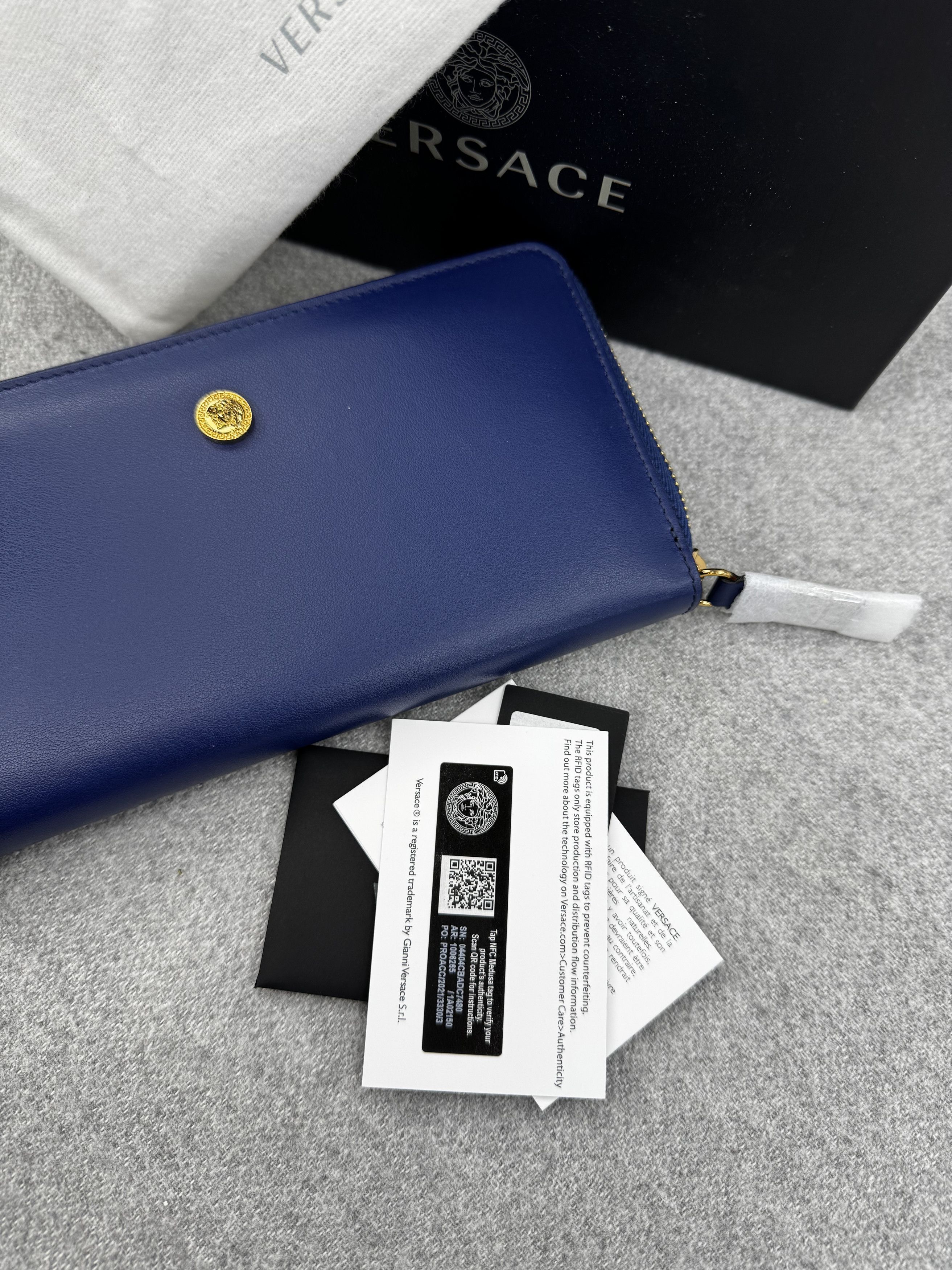 Versace Medusa Biggie Long Wallet Size ONE SIZE - 17 Thumbnail