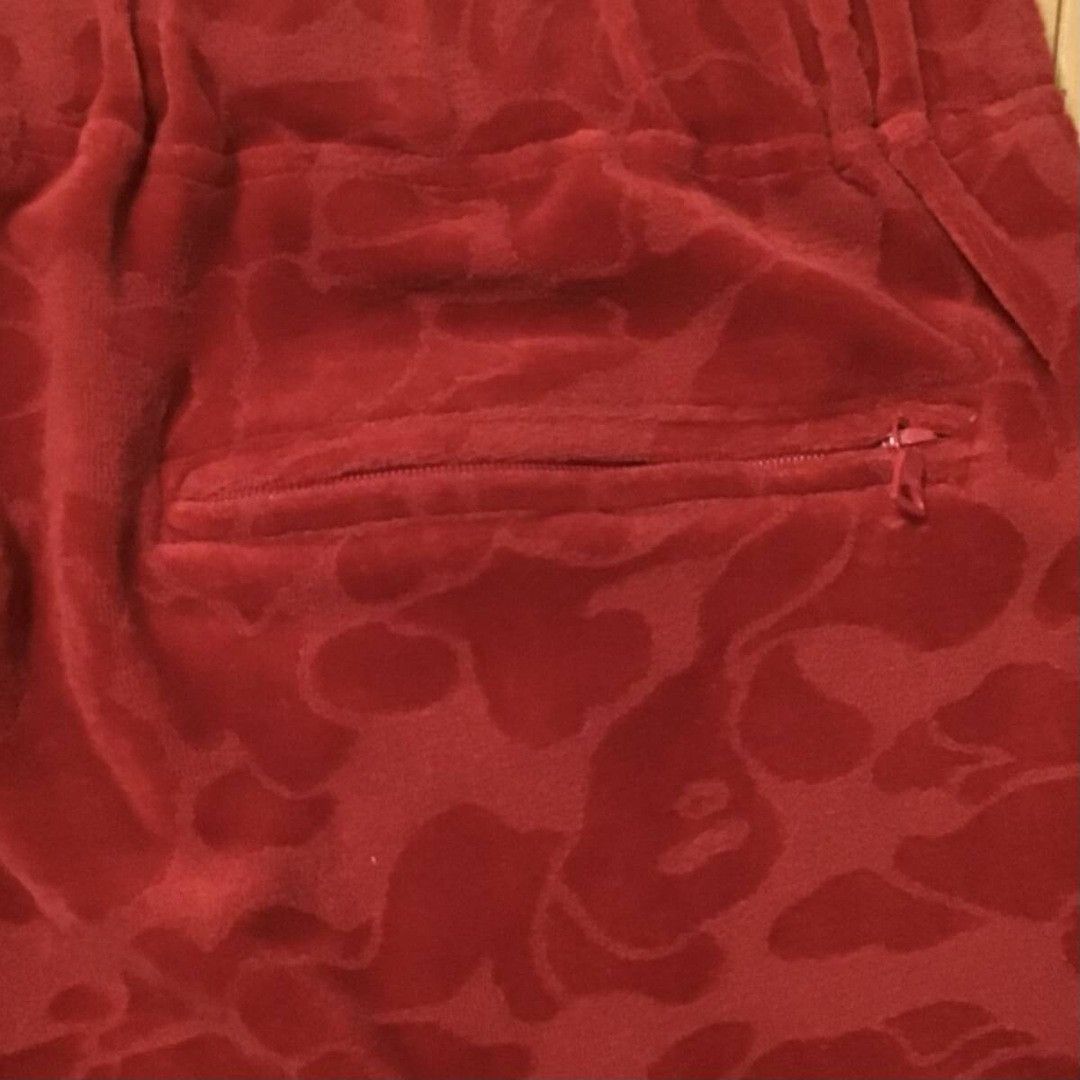 Bape 🔥Aoyama limited🔥 BAPE CAMO Velour Shorts APE NIGO ★size M Size US 32 / EU 48 - 5 Thumbnail