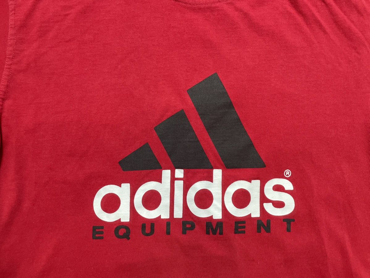 Adidas × Vintage Vintage T-Shirt 90s Adidas Equipment Big Logo Y2K Size US M / EU 48-50 / 2 - 6 Thumbnail