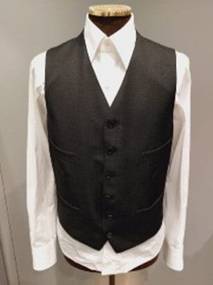 image of Tom Ford O1Loc1C0224 51B440Sz Waistcoat Other In Black, Men's (Size Medium)