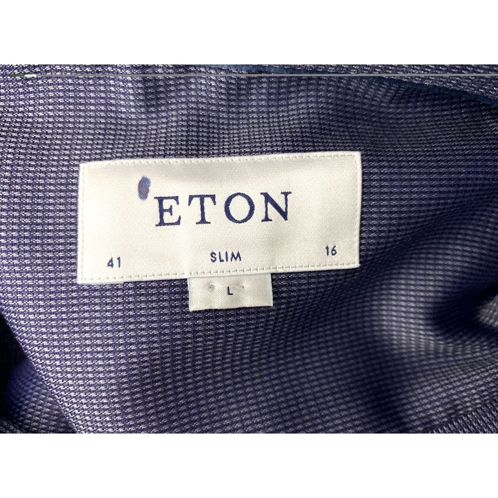 Eton Eton Shirt mens blue Slim Size L 41 16 Size US L / EU 52-54 / 3 - 4 Thumbnail