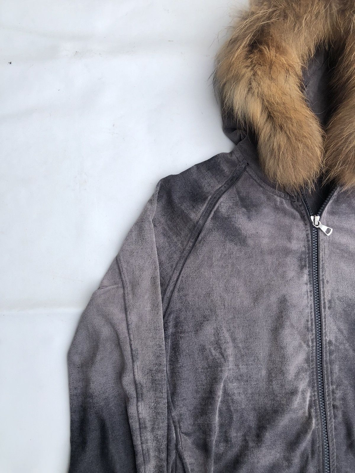 Japanese Brand Japanese Zipp Fur Hoodie Ifsix LGB Style Size US L / EU 52-54 / 3 - 5 Thumbnail