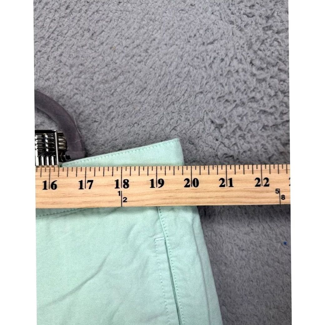 Chaps Chaps Shorts Men 40X10 Mint Green Oxford Cloth Khaki Chino Flat Front Pocket NEW Size US 40 / EU 56 - 7 Thumbnail
